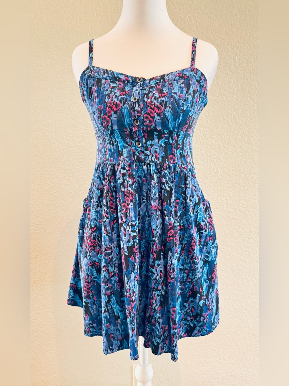 Express Floral Mini Dress – Size Small
